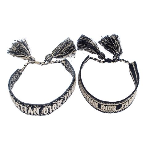 dior bracelet tassel